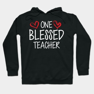 Teacher - One blessed teacher w Hoodie